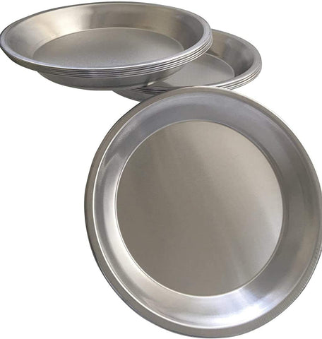 Chicago Metallic plato de tarta en aluminio de 9 pulgadas, ideal para repostería crujiente y horneados