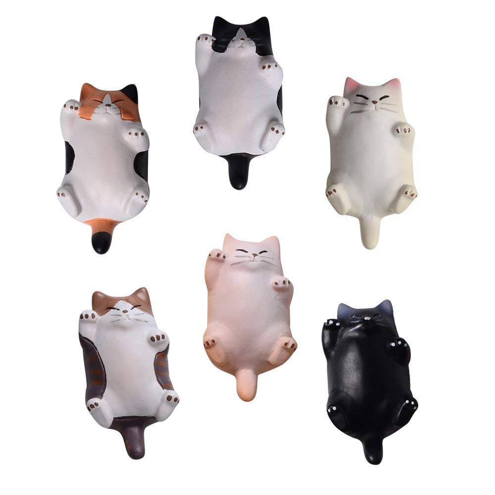 Imanes CHICHIC gatos detallados para nevera, ideales para coleccionistas