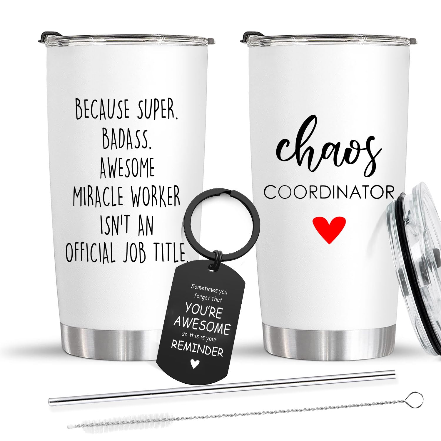 CHICKOR vaso térmico de 20 onzas para el caos coordinado, ideal para café diario