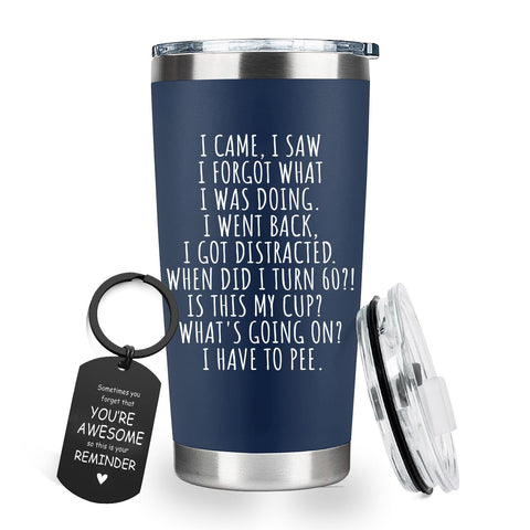 CHICKOR Tumbler de 20 onzas frente, ideal para café diario y regalo divertido.