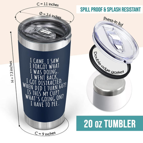 CHICKOR Tumbler de 20 onzas en caja de regalo, lista para sorprender.