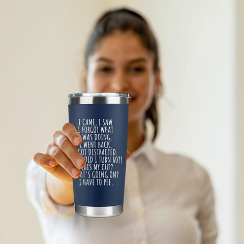 CHICKOR Tumbler doble pared, mantiene la bebida caliente o fría.