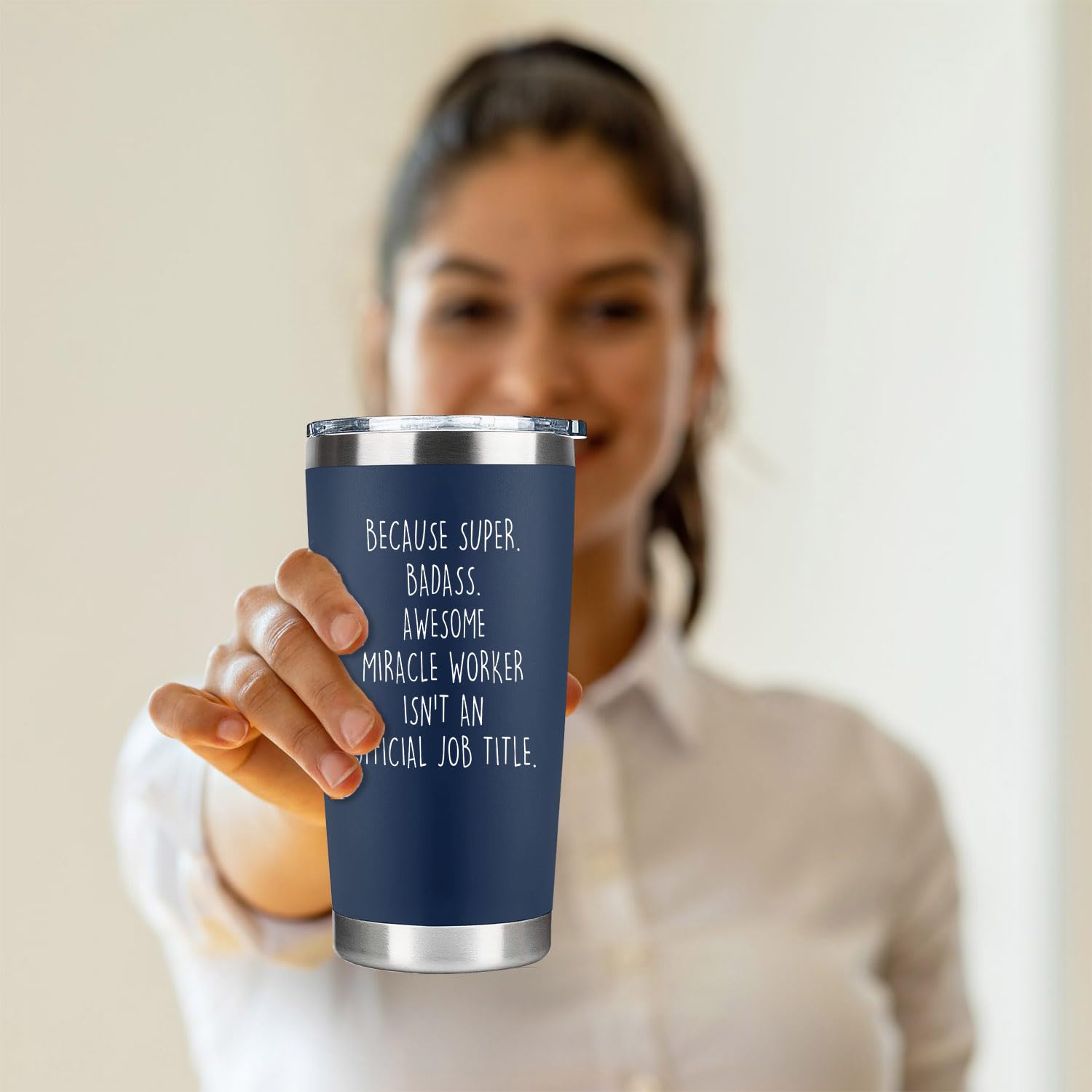 CHICKOR acero inoxidable, vaso duradero para uso diario y limpieza sencilla.