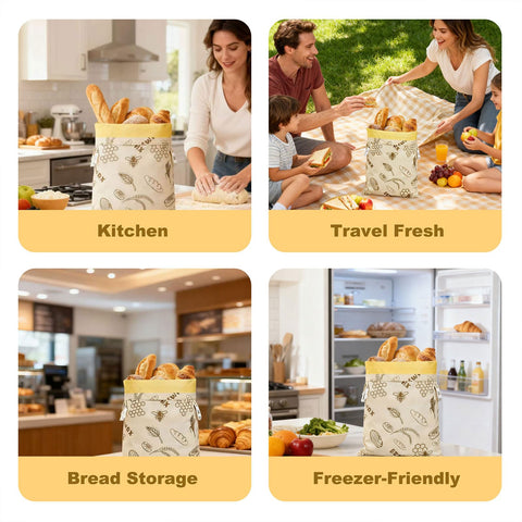 CHICNICHE bolsas apilables en la cocina, ahorro de espacio