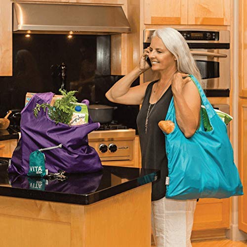 ChicoBag Vita, diseño compacto para guardar en cualquier bolso o mochila.