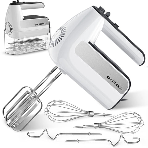 CHIDOLL batidora de mano con potencia 800W para mezclar masas
