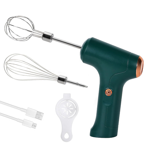 Chidoyii batidora inalámbrica con diseño ergonómico para uso cómodo.