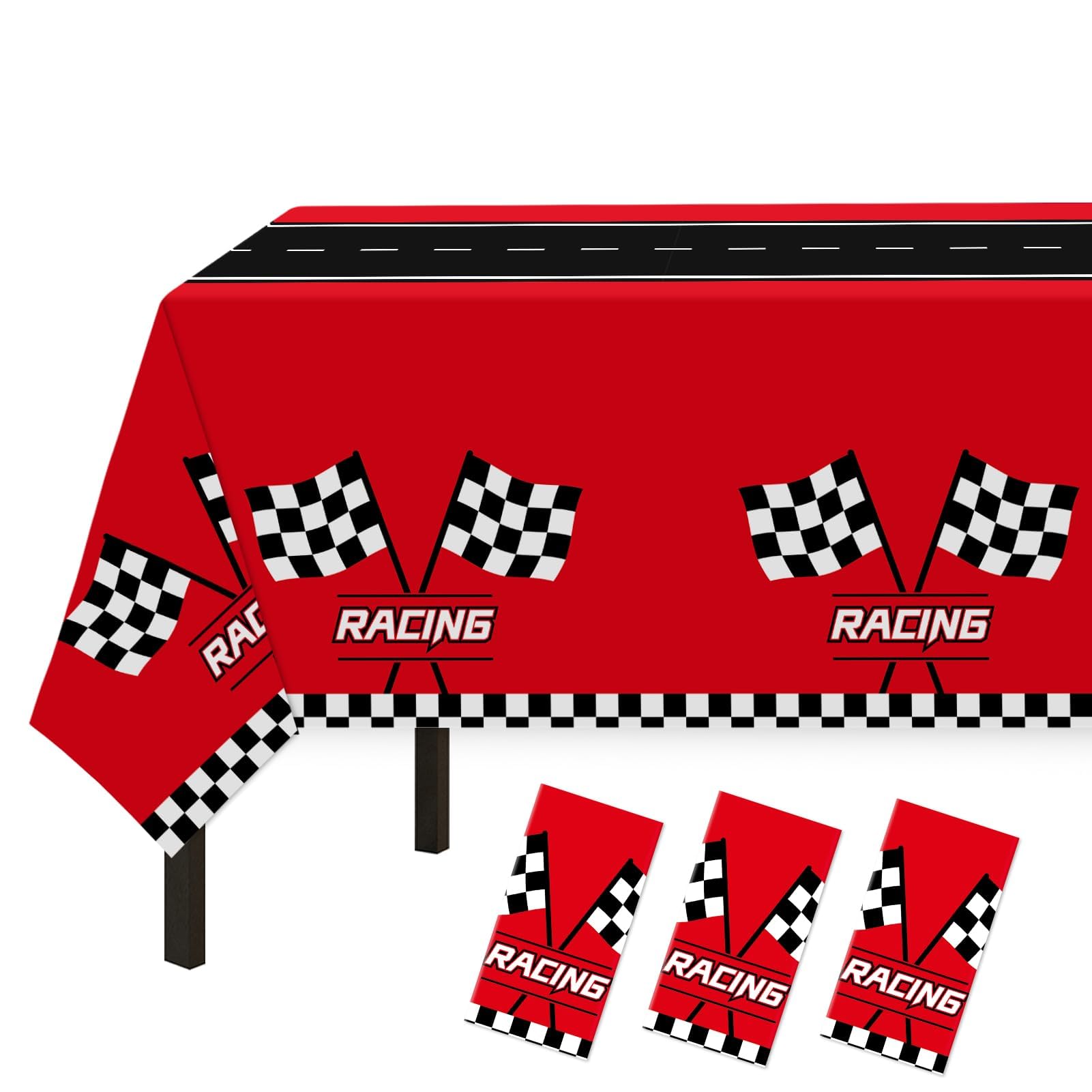Mantel Childom para fiestas infantiles con temática de coches.