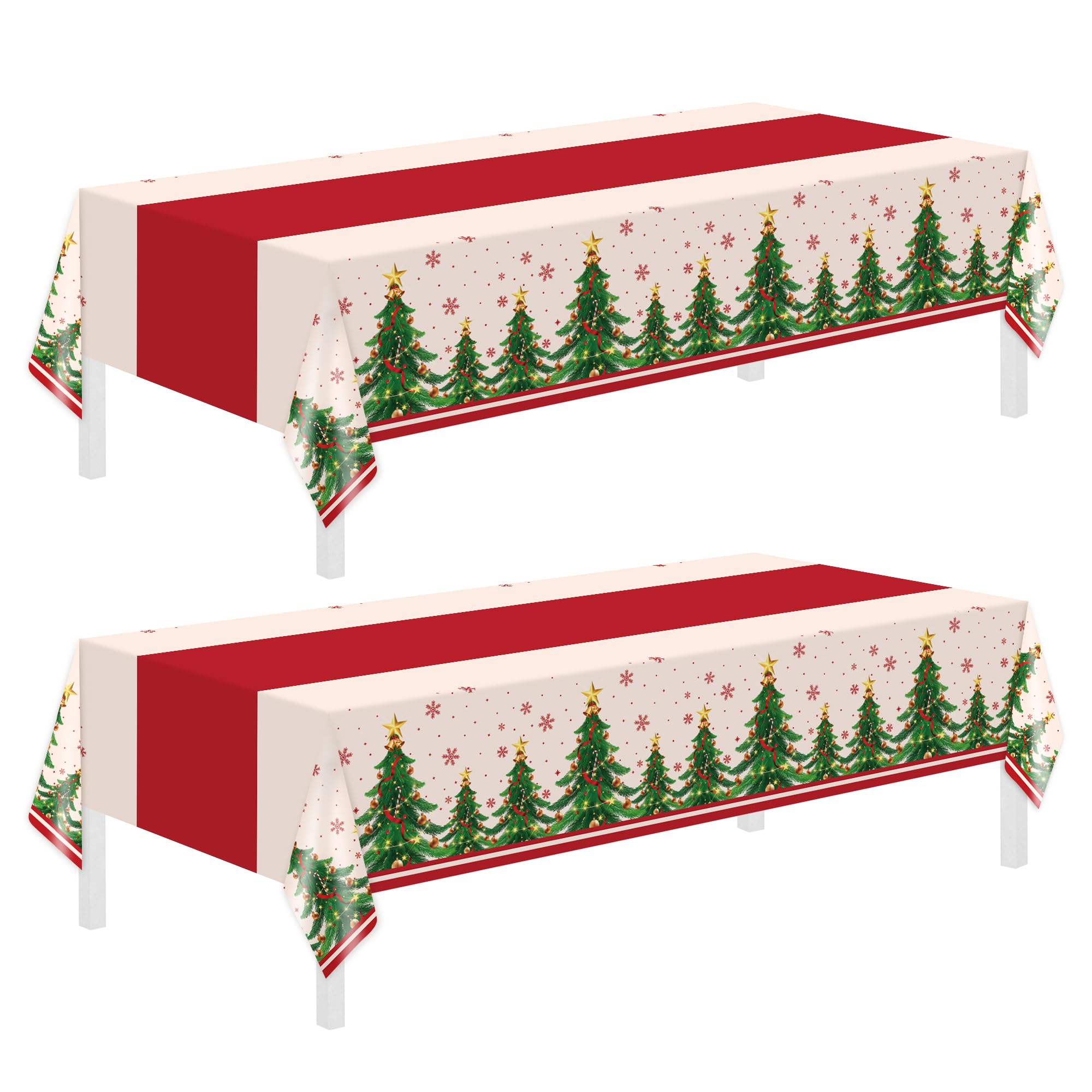 Mantel Childom navidad con diseño de nieve, perfecto para fiestas.