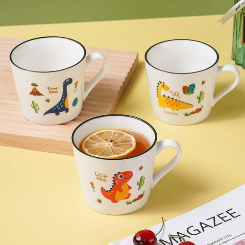 CHILDIKE taza temática dinosaurio para fiestas, recuerdos de cumpleaños