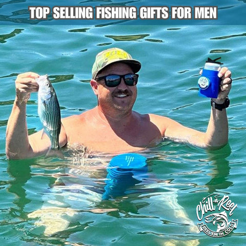 Chill-N-Reel con línea pre-enrollada de 50 pies para pesca.