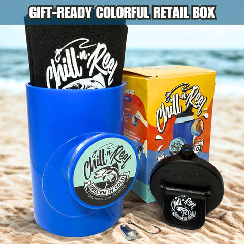 Chill-N-Reel plomo incluido para iniciar maniobras.
