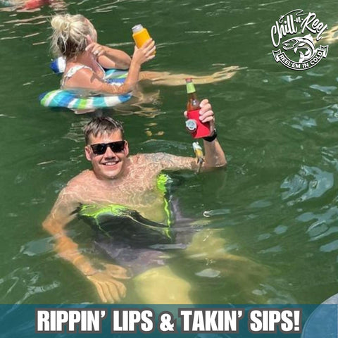 Regalo ideal para papá aficionado a la pesca con Chill-N-Reel.