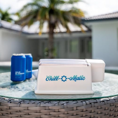 Chill-O-Matic uso exterior portátil, ideal para fiestas al aire libre