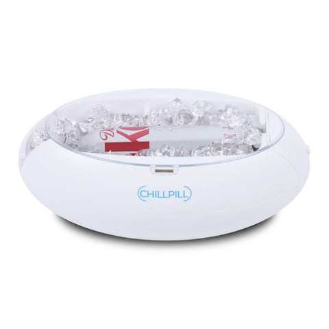 CHILLPILL diseño plástico duradero para uso diario.