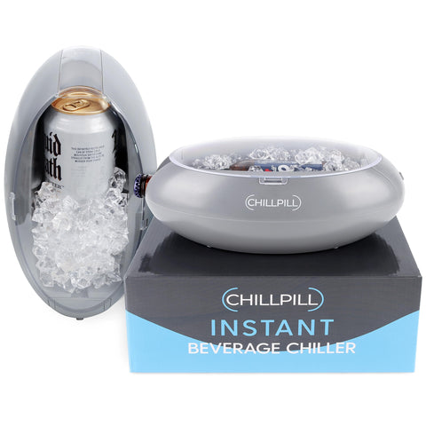 CHILLPILL enfriador de botella 12oz para bebidas frías al instante