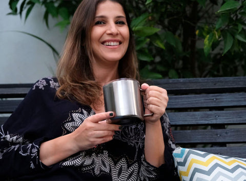 CHILLOUT LIFE taza para camping, ideal para exterior y aventuras.