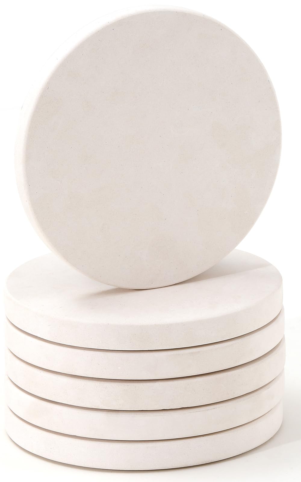 CHISELED ST DF SK posavasos de piedra caliza con absorción rápida para bebidas