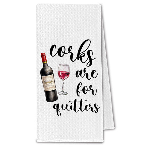 Toallas de cocina ChissNook con diseño divertido para secar manos con estilo.