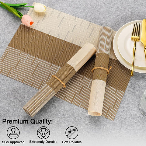Manteles individuales Chitomars protección decorativa para mesa.
