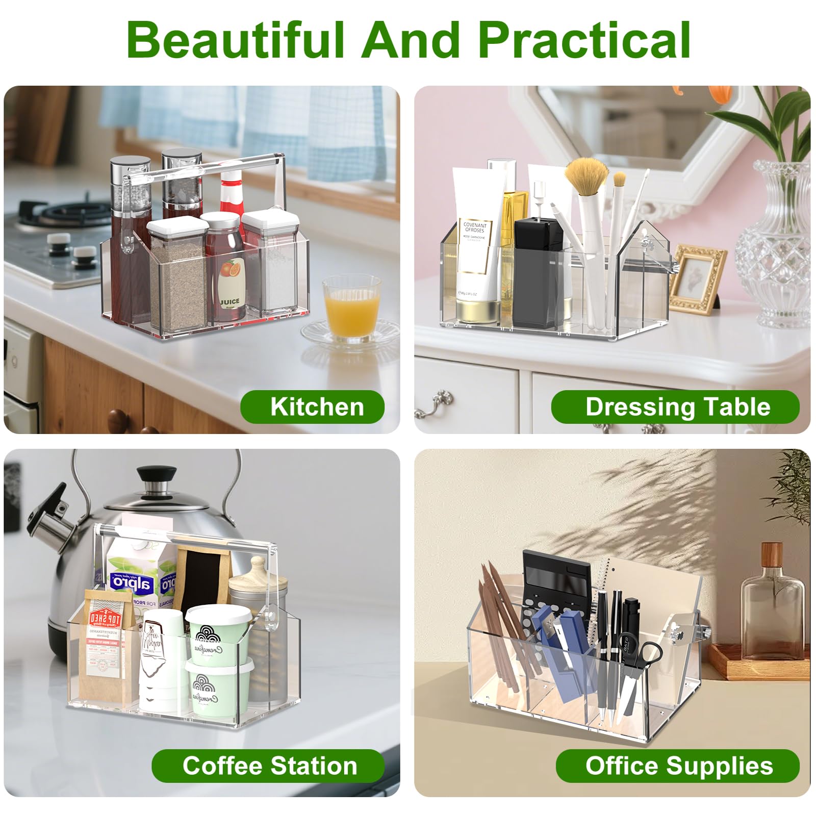Chivalral organizador acrílico para buffet y eventos