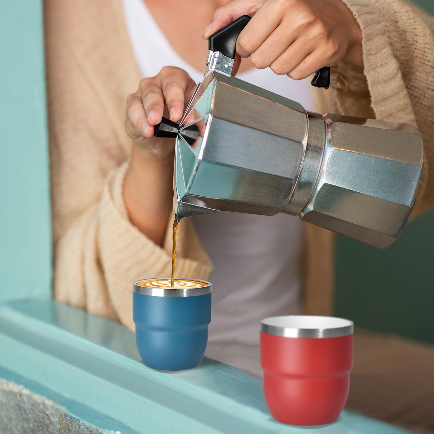 CHLJAR regalo para amantes del café: regalo práctico y sofisticado.