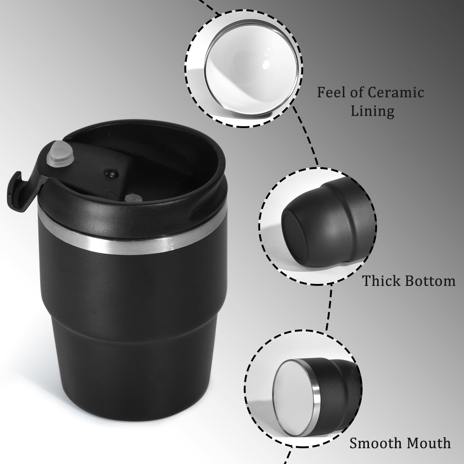CHLJAR tazas espresso barista-amigable: compatibles con puertos y bandejas estándar.