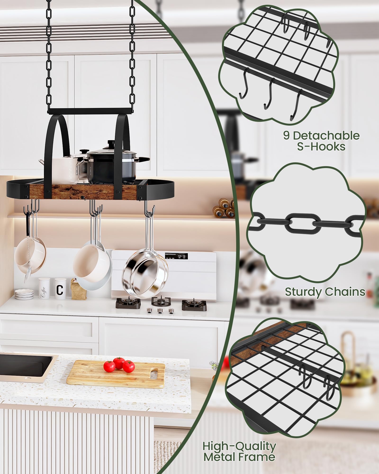 CHOEZON diseño que ahorra espacio al colgar del techo