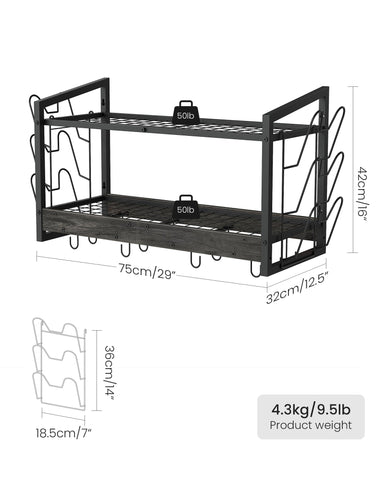 CHOEZON ganchos-desmontables 12 ideales para utensilios y sartenes