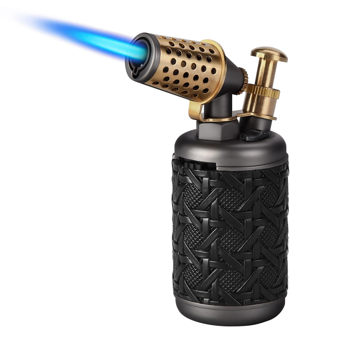 Choicedc antorcha azul con llama ajustable para cocina y repostería