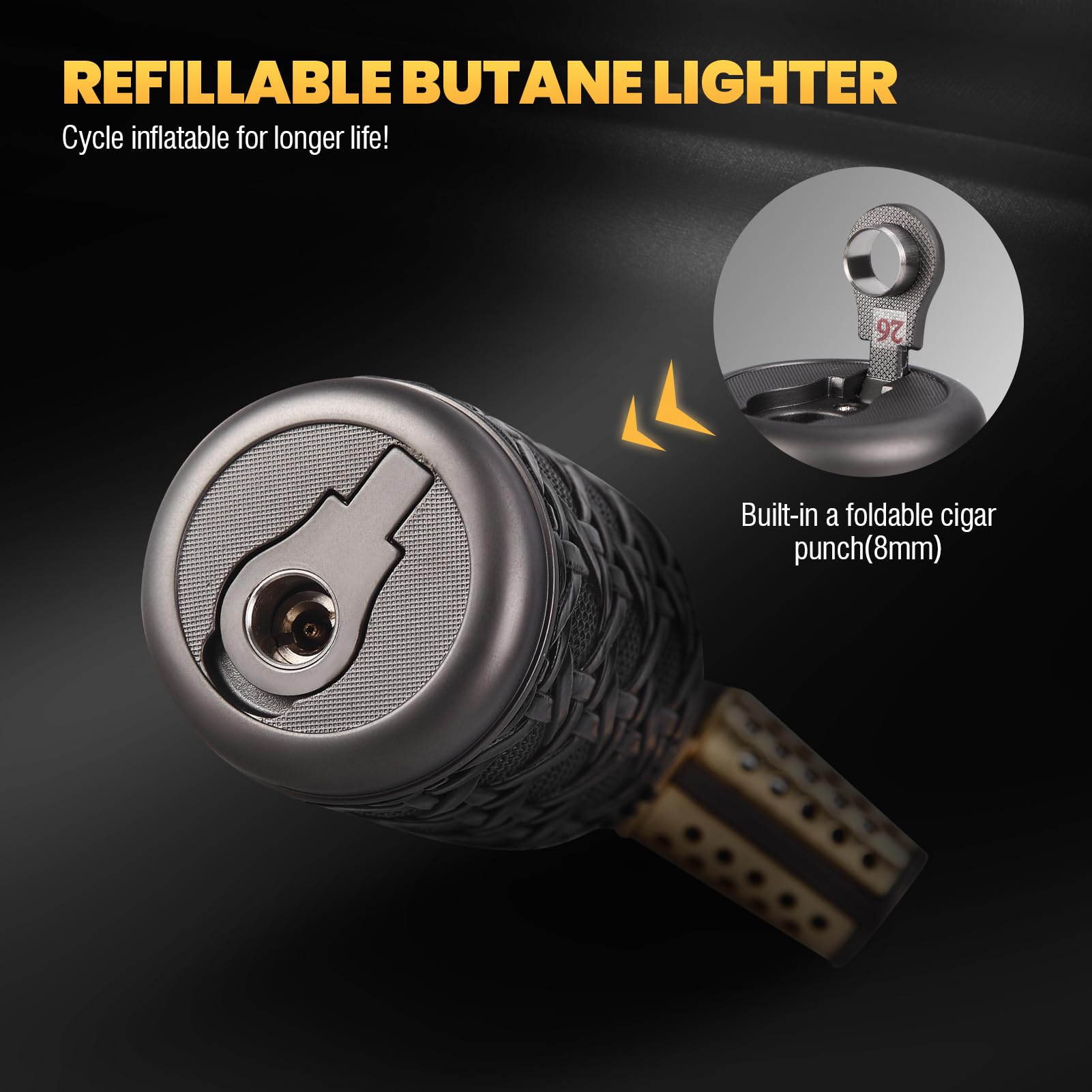 Choicedc antorcha quemador resistente de alta temperatura