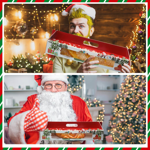 Cholemy empaque pan navidad para regalo y almacenamiento