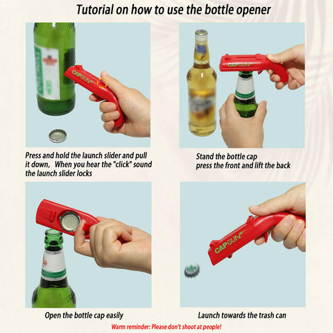 Regalo ideal Chooseyo abridor pistola-cerveza para cumpleaños