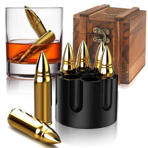 Piedras Whisky Bala de Chouggo: enfrían sin diluir la bebida.