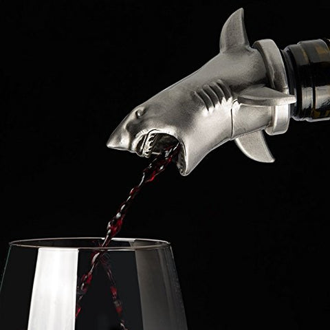 Chris's Stuff vertedor de vino con difusor de aire facilita decantar.