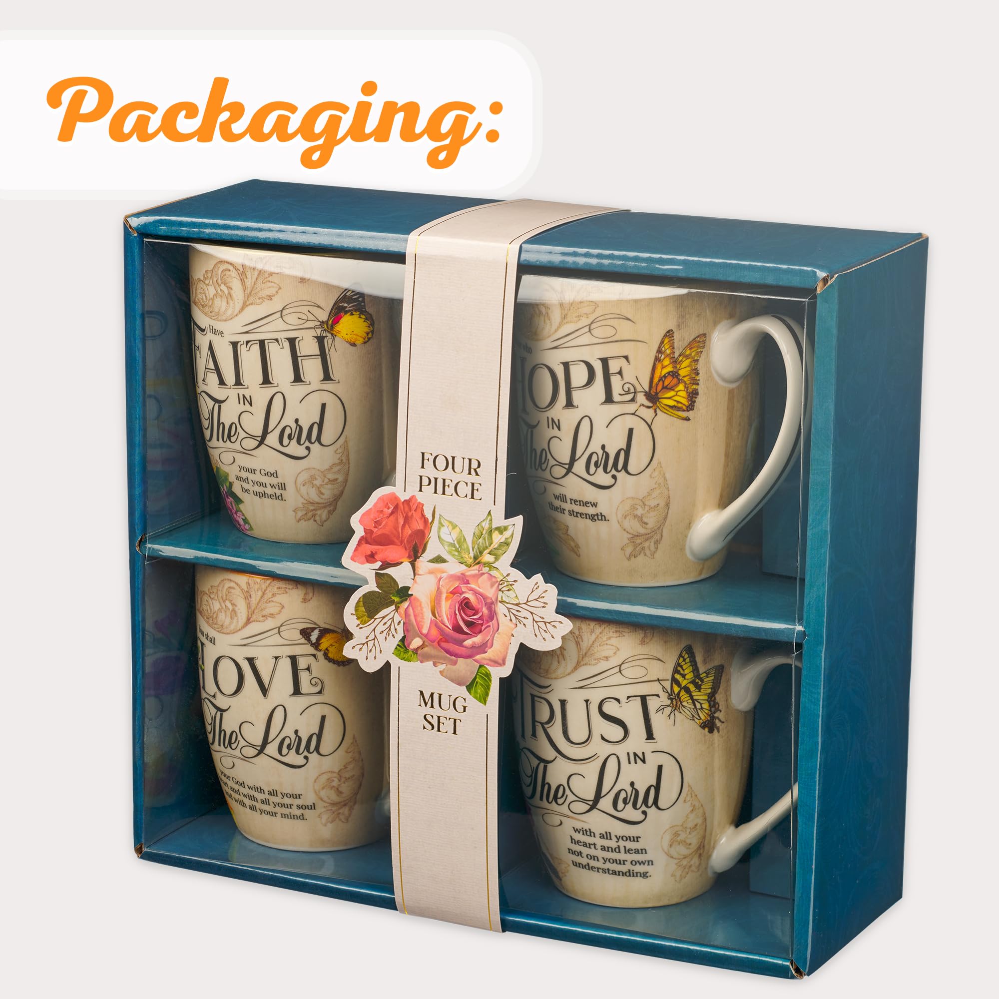 Regalo Christian Art Gifts en caja de regalo, lista para sorprender en fechas especiales.
