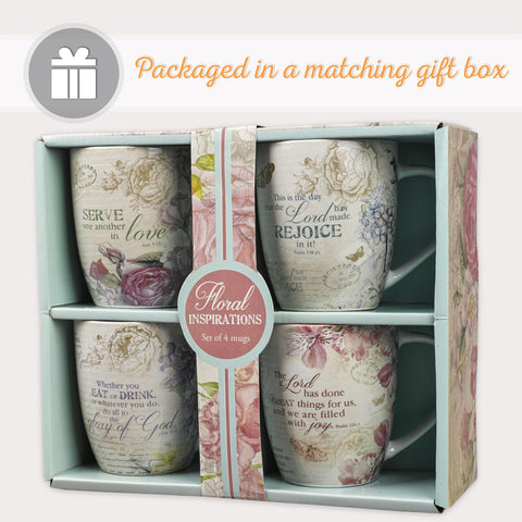 Conjunto en caja regalo de Christian Art Gifts, listo para sorpresas significativas