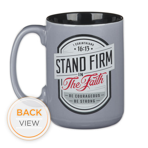 Taza Christian Art Gifts para oficina con soporte para mantener bebidas templadas