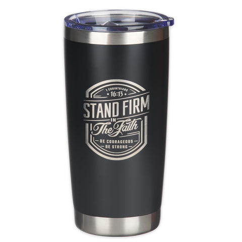 Taza termica Christian Art Gifts con verso alentador grabado, ideal para regalo significativo.
