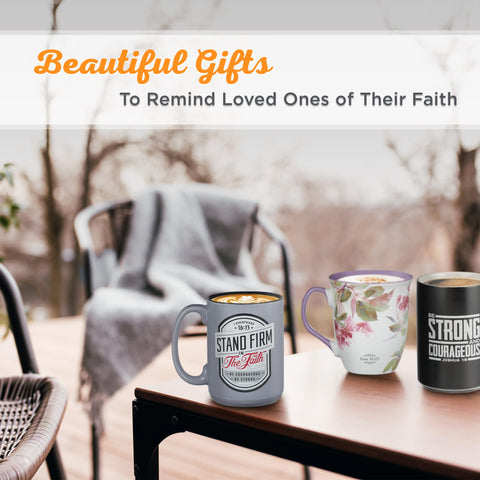 Taza Christian Art Gifts apta para microondas y lavavajillas para uso diario