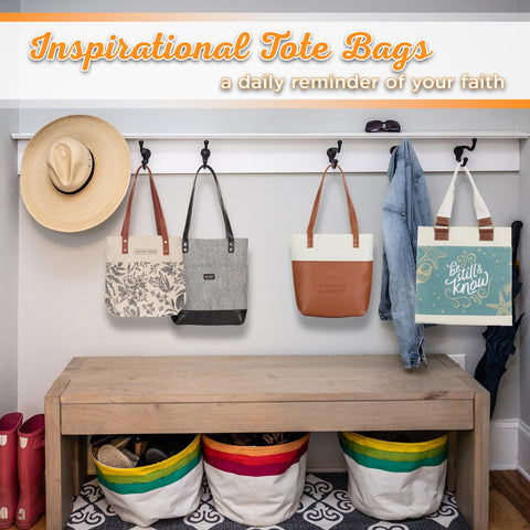 Tamaño 12x12 de la tote, práctico para compras cortas.