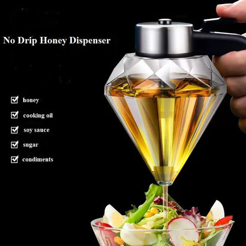 Christoy dispensador miel 8oz, tamaño compacto para mesa.