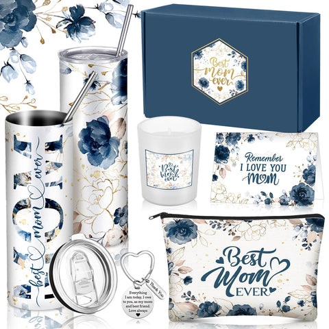 La Chuangdi-taza-termica-20oz con impresión floral mantiene bebidas calientes por horas.
