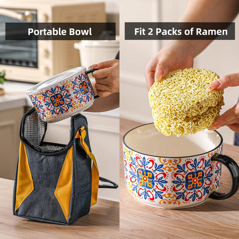 Bol para ramen rápido de Chubacoo, ideal para comidas rápidas.