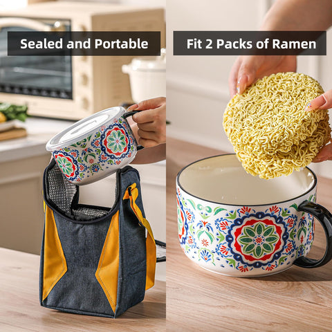 Chubacoo Taza para ramen, cocción rápida en microondas.