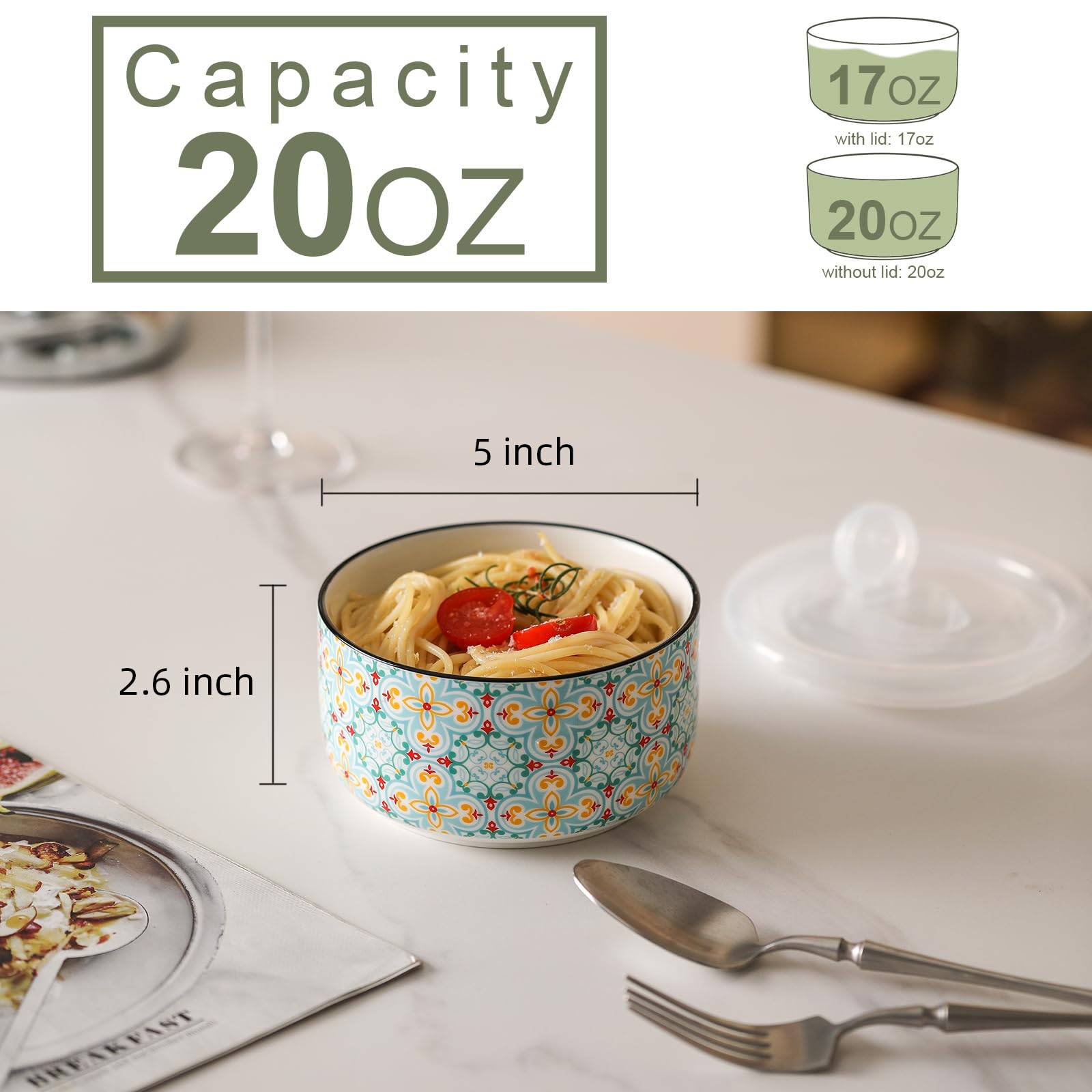 Tapa hermetica de tazones Chubacoo para conservar sabores