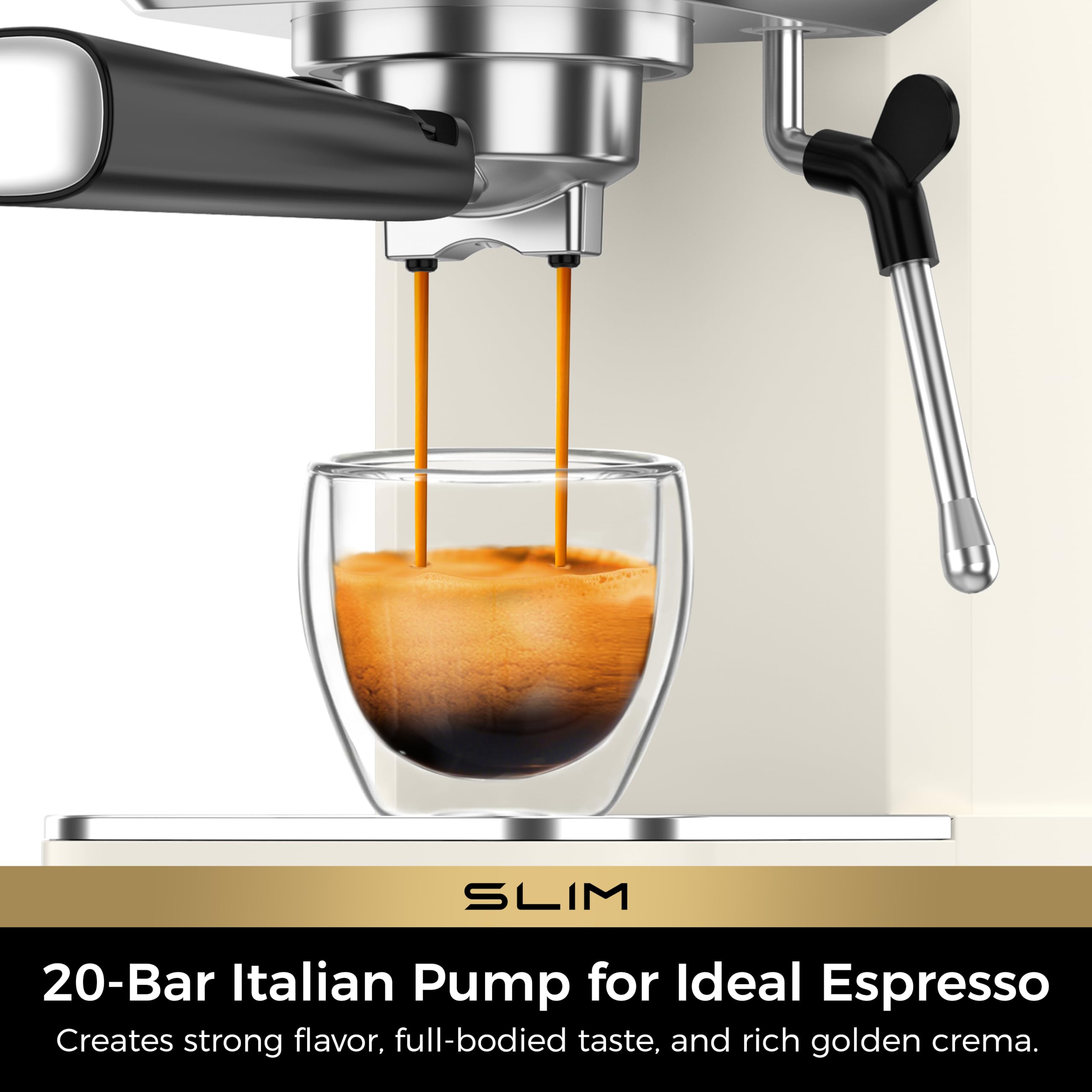 CHULUX bomba-italiana-20bar primer-plano, extracción estable.