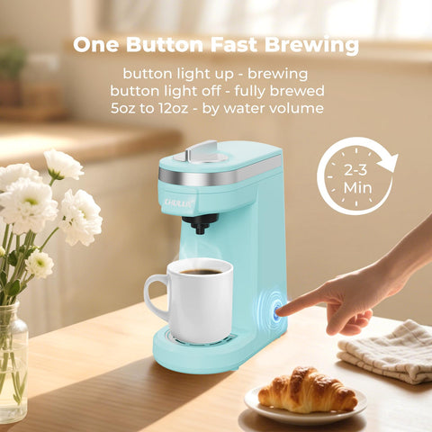 CHULUX botón único para preparar café en minutos