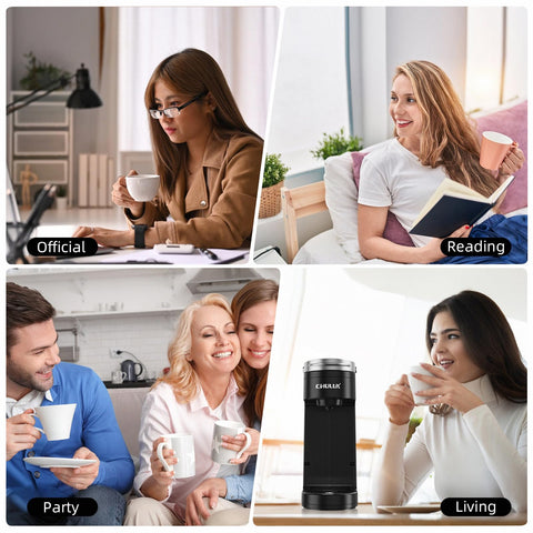 Bandeja de goteo extraíble para tazas de viaje o grandes.