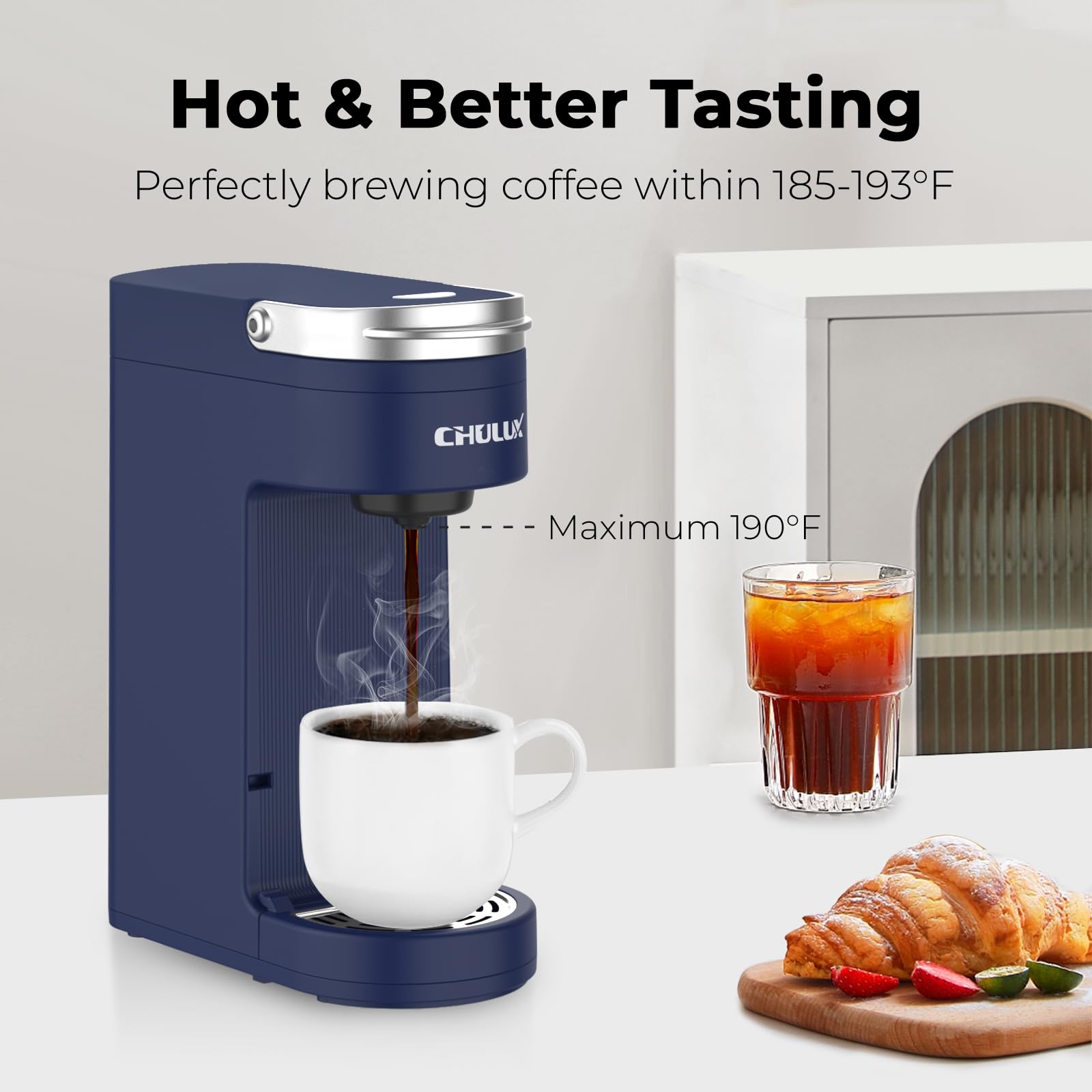 CHULUX diseño compacto de 4 pulgadas ideal para espacios reducidos